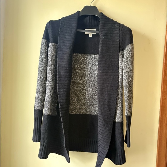 Ruby Moon Black and Gray Cardigan - Picture 1 of 4